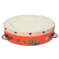 Fleet TH7-5A Тамбурин-бубен 7" с кожей, 5 пар бубенцов