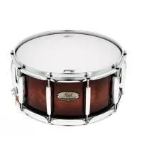 Pearl STS1465S/C314 Малый барабан 14"х6,5", берёза/махогани, цвет Gloss Barnwood Brown