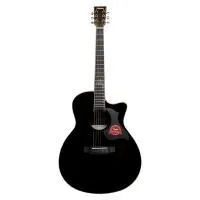 Suolun S-100GAC TAG BK Гитара трансакустическая 41" Grand Auditorium, цвет чёрный, с чехлом