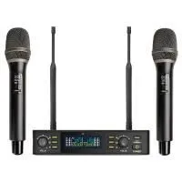 AXELVOX DX800FK Радиосистема, 2 ручных микрофона, UHF 650-758 MHz