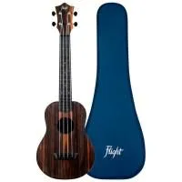 Flight TUC55 AMARA Укулеле Travel концерт, чехол, мини-самоучитель и фирменные стикеры в комплекте