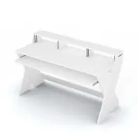 Glorious Sound Desk PRO White Стол аранжировщика, X-тип, цвет белый