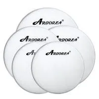 Arborea ARDLW-22 Пластик для бас-барабана 22", белый