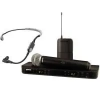 SHURE BLX1288E/SM35 M17 Радиосистема UHF, 1 ручной и 1 головной микрофон SHURE BLX1288E/SM35 M17 Радиосистема UHF, 1 ручной и 1 головной микрофон