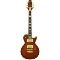 ARIA PE-F80 SBR Электрогитара 6 струн, корпус Les Paul, цвет коричневый