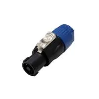 Rean RCLS4F-G-001-1 Разъем кабельный SpeakON (female), 4 POLE, синий