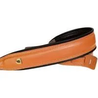 SOLDIER STP-GL-024 2 Ремень для гитары натуральная кожа + подплечник, коричневый