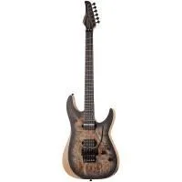 SCHECTER REAPER-6 (SCB) Электрогитара, 6 струн, 24 лада, цвет Satin Charcoal Burst