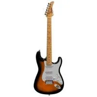 Fernandes LE-1Z 3SB/L Электрогитара stratocaster HSS, санбёрст