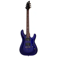 SCHECTER SGR C-1 EB Электрогитара, 6 струн, цвет синий, чехол в комплекте