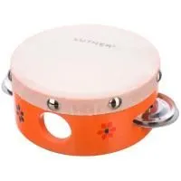 Fleet TH4-3B Тамбурин с кожей с 3 бубенцами