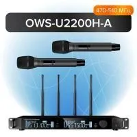 Октава OWS-U2200H-A Радиосистема вокальная, 2 ручных микрофона, 470-510 МГц (УВЧ)