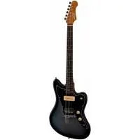 JET JJ-350 Baritone Moonburst Электрогитара баритон, Jaguar, 6 струн, HS, цвет лунное затмение