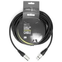 LEEM NML-20 Шнур микрофонный XLR (male) ⇔ XLR (female), длина 6 метров