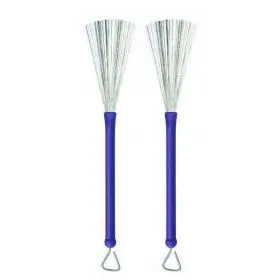 VIC FIRTH HB Heritage Brush - металлические барабанные щётки, прорезинненая ручка, выдвижные, в выдв