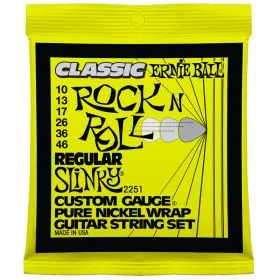 Набор струн для 6-струнной электрогитары Ernie Ball 2251