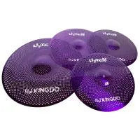 KINGDO LOW VOLUME SET 14"+16"+20" VIOLET Комплект тарелок