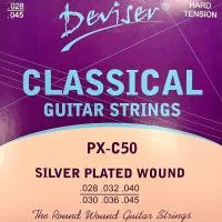 DEVISER PX-C50 Набор струн для 6-струнной классической гитары, сильное натяжение, нейлон DEVISER PX-C50 Набор струн для 6-струнной классической гитары, сильное натяжение, нейлон