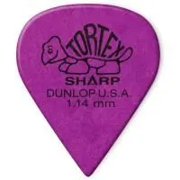 Dunlop 412R.1.14 Tortex Sharp Медиатор толщина 1.14 мм (цена за 1шт., в упаковке 72 шт)