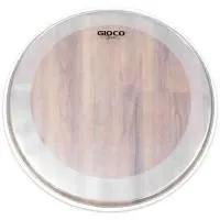 Gioco UBD20EQ4 Пластик для бас барабана 20", однослойный, прозрачный, с демпферным кольцом