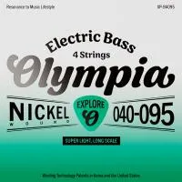 Olympia XP-B4095 Набор струн для 4-струнной бас-гитары Nickel Wound, размер 40-95