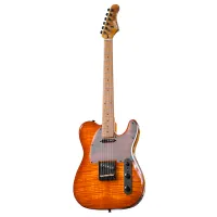 Luxars S-G27-HB Электрогитара 6 струн, Telecaster, SS, цвет желтый янтарь Luxars S-G27-HB Электрогитара 6 струн, Telecaster, SS, цвет желтый янтарь