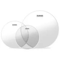 Evans ETP-G1CLR-F Набор пластиков для барабана 10"/12"/14", однослойные