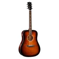 KEPMA F1-D WA Гитара акустическая  Dreadnought, цвет санберст
