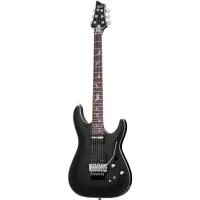 SCHECTER DAMIEN PLATINUM-6 FR S SBK Электрогитара, 6 струн, матовая чёрная