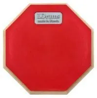 LDrums LDTP6-RD Пэд тренировочный 6", восьмиугольный, красный