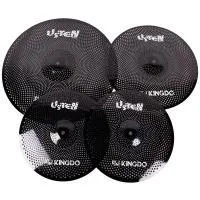 KINGDO LOW VOLUME SET 14"+16"+20" BLACK Комплект тарелок
