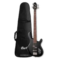 CORT Action Bass Plus BK W_BAG Бас-гитара, 4 струны, цвет чёрный, с чехлом