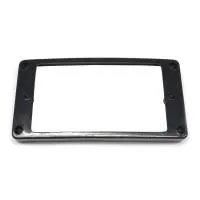 Hosco MR-1RB Рамка звукоснимателя, черная, изогнутая, высота 10.8мм