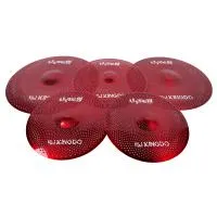 KINGDO LOW VOLUME SET 14"+16"+18"+20" RED Комплект тарелок