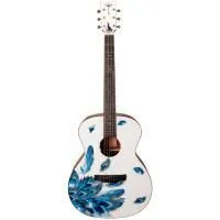 Tyma V-3 Plume Гитара электроакустическая Grand Auditorium с чехлом и аксессуарами