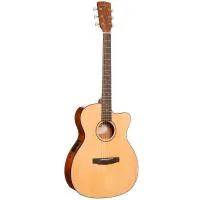 Cort L60CE-NAT Гитара электроакустическая, цвет натуральный глянцевый