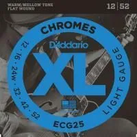 D'Addario ECG25 Набор струн для 6-струнной электрогитары, 12-52