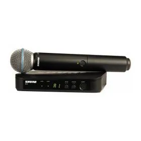 SHURE BLX24E/B58 M17 радиосистема UHF, 1 ручной микрофон SHURE BLX24E/B58 M17 радиосистема UHF, 1 ручной микрофон