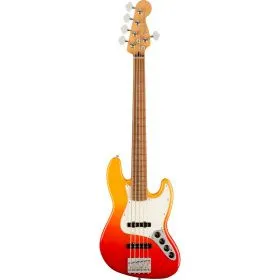 FENDER Player Plus ACTIVE JAZZ BASS V PF Tequila Sunrise Бас-гитара 5-струн, цвет оранжевый восход FENDER Player Plus ACTIVE JAZZ BASS V PF Tequila Sunrise Бас-гитара 5-струн, цвет оранжевый восход