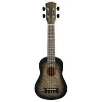 Shinobi D-21/WT Укулеле сопрано с авторским рисунком