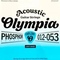 Olympia XP-A1253/P Набор струн для 6-ти струнной акустической гитары Phosphor Bronze, размер 12-53