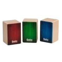 Sela SE-108 Mini Cajon Набор мини шейкеров, 3 шт