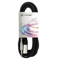 True magic TLC077 5M Шнур микрофонный JACK 1/4" (stereo) ⇔ XLR (male), 5 метров, черный