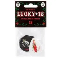 Dunlop L13BP.73 Набор из 6-ти медиаторов Lucky 13B, толщина 0.73мм, блистер