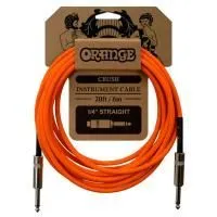ORANGE Crush CA036 Шнур инструментальный JACK 1/4" (прямой) ⇔ JACK 1/4" (прямой), длина 20ft (6м)