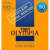 Olympia HQB45100S Набор струн для 4-струнной бас-гитары, размер 45-100