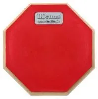 LDrums LDTP8-RD Пэд тренировочный 8", восьмиугольный, красный