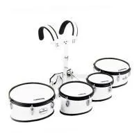 BRAHNER MSD-04H/WH Комплект маршевых барабанов  8",10",12",13" со срезом