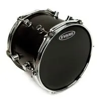 Evans B08ONX2 Onyx Пластик для том барабана 8", двухслойный, чёрный