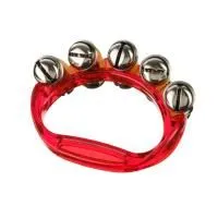 Fleet FLT-WBP1 Бубенцы на пластиковой полукруглой ручке, цвета в ассортименте